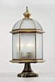 Redfern Traditional Outdoor Brass Made Pillar Mount Light Elegant Range Citilux - NU111-1410