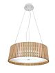 Replica Wood Round Pendant Lamp -50cm - Pendant Light - Citilux - NU102-1127