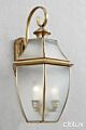 Ruse Traditional Outdoor Brass Wall Light Elegant Range Citilux - NU111-1341