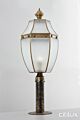 Seven Hills Traditional Outdoor Brass Made Post Light Elegant Range Citilux - NU111-1446