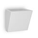 Belfiore Square 240V G9 Raw Ceramic Wall Uplight - 11082