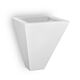 Belfiore Funnel 240V G9 Raw Ceramic Wall Uplight - 11083