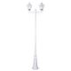 Chester Twin Head Tall Post Light White - 15025