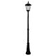 Chester Single Head Tall Post Light Large Black - 15093