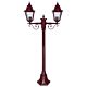 Paris Twin Head Short Post Light Burgundy - 15142