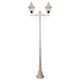 Paris Twin Head Medium Post Light Beige - 15152