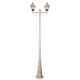 Paris Twin Head Tall Post Light Beige - 15164