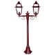 Avignon Twin Head Short Post Light Burgundy - 15220