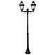 Avignon Twin Head Medium Post Light Black - 15231