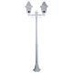 Avignon Twin Head Medium Post Light White - 15235