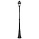 Avignon Single Head Tall Post Light Black - 15237