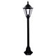 Turin Single Head Small Post Light Black - 15435