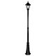 Turin Single Head Tall Post Light Black - 15459