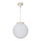 Siena 30cm Sphere Pendant Light Beige - 15560