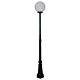 Siena 30cm Sphere Tall Post Light Green - 15611