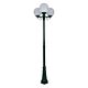 Siena Triple 25cm Spheres Tall Post Light Green - 15629