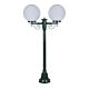 Siena Twin 30cm Spheres Short Post Light Green - 15647