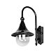 Monaco Downward Wall Light Black - 15807