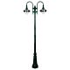 Monaco Twin Head Tall Post Light Green - 15851