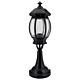 Vienna Pillar Mount Light Black - 15897