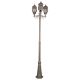 Vienna Triple Head Tall Post Light Beige - 15938
