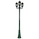 Vienna Triple Head Tall Post Light Green - 15941