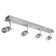 Jet 40 Watt Quad Bar Dimmable LED Spotlight Silver / Warm White - 20660