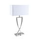 Giana 1 Light Table Lamp Satin Chrome - 22543