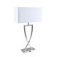 Giana 1 Light Table Lamp Satin Chrome - 22543
