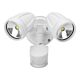 Muro 26W Twin Head LED Spotlight with Sensor White / White - 25012