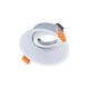 Cell Tilt 90mm Round Recessed Downlight Frame White - 27078