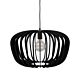 Robin 500mm Timber Pendant Black - 31005