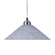 Cone 1 Light Art Deco Glass Pendant Small Blue - 91500