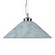 Cone 1 Light Art Deco Glass Pendant Large Green - 91506