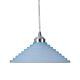 Step 1 Light Art Deco Glass Pendant Small Blue - 91520