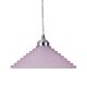 Step 1 Light Art Deco Glass Pendant Small Pink - 91523