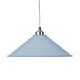 Step 1 Light Art Deco Glass Pendant Large Blue - 91528