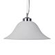 Bela 1 Light Art Deco Glass Pendant Small Scarvo - 91604