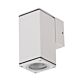 Alpha 6W 240V Wall Pillar Light White / Warm White - 19392