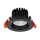 Aqua 10 Watt Dimmable Round LED Downlight Black / Neutral White - 21210