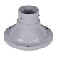 Bollard Base to suit 60-76 Outer Diameter Post Silver - 10697