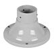 Bollard Base to suit 60-76 Outer Diameter Post White - 10699