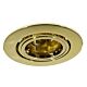 Gimbal Downlight 350 degree Rotation Frame Only Polished Brass