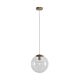 Bubble-250 Clear Glass Pendant Antique Brass - 31470