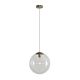 Bubble-300 Clear Glass Pendant Antique Brass - 31484