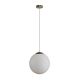 Bubble-300 Opal Glass Pendant Antique Brass - 31491