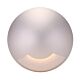 Deka 3 Watt 12V Round One-Way LED Deck/Inground Light Anodised Aluminium / Warm White - 19428+19458