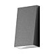Edge 4W LED 240V Step Light Dark Grey / Warm White - 19694
