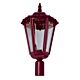 Chester Post Top Light Large Burgundy - 15088