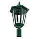 Turin Post Top Light Large Green - 15509